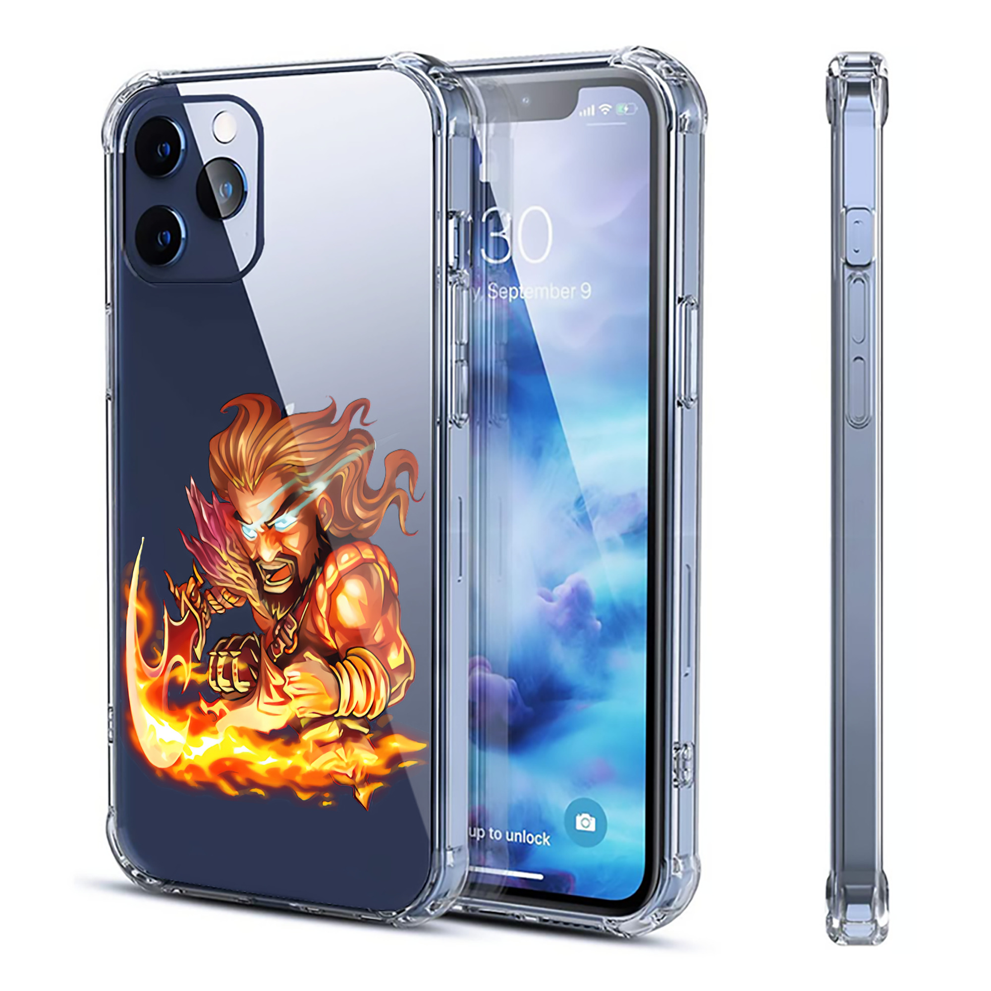 （画像用） リーグ・オブ・レジェンド League of Legends LOL 【iPhone 12シリーズ対応】透明スマホケース（クリアソフトケース）